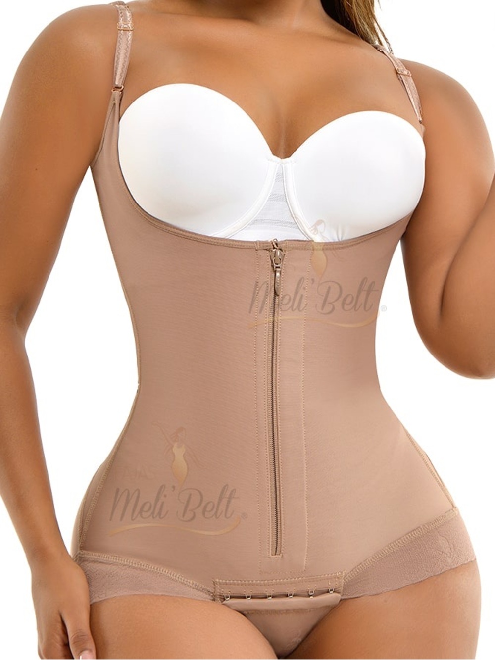 Melibelt 1031 Stage3 2XL Fressia Colombian Faja High Compression  w/ silicone